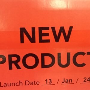Carton Sticker Red