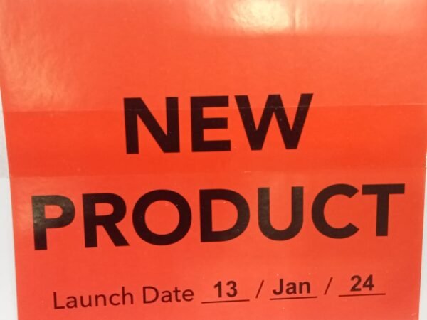 Carton Sticker Red