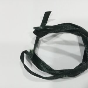 Satin Ribbon width round 5 MM green color