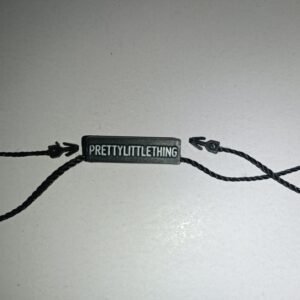 Hang tag string 26.5 CM Black