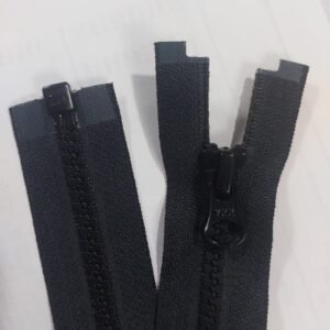 YKK - Plastic Zip - Open End - Black